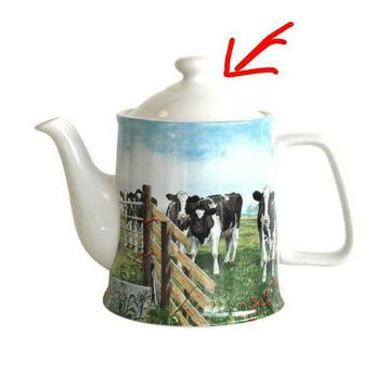 Wiebe van der zee thee pot deksel gezocht!!!! beschikbaar voor biedingen
