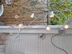 Rail met 6 spotjes, Huis en Inrichting, Lampen | Spots, Halogeen, Metaal of Aluminium, Ophalen of Verzenden, Zo goed als nieuw