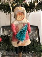 Watten kerstman met boompje 11.5cm, Diversen, Kerst, Ophalen of Verzenden, Zo goed als nieuw