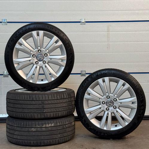 Nette 17" Orig Mercedes Velgen+Goede Banden 5x112  A B C Cla, Auto-onderdelen, Banden en Velgen, Banden en Velgen, Zomerbanden