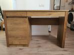 Bureau VEDDE 2 lades wild donker eiken kleur, Ophalen, Gebruikt, Bureau