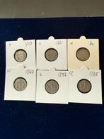2 Stuiver zilver, Postzegels en Munten, Munten | Nederland, Vóór koninkrijk, Setje, Zilver, Overige waardes