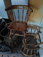 6 Cafe stoelen in prima staat, Ophalen, Gebruikt, Bruin, Vijf, Zes of meer stoelen