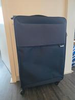 Samsonite koffer blauw, Ophalen, Gebruikt, Zacht kunststof
