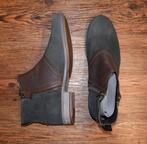 YELLOW CAB - leren enkelboots Tanner antraciet - maat 45, Kleding | Heren, Schoenen, Overige kleuren, Boots, Nieuw, Ophalen of Verzenden