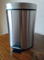 Pedaal emmer, Huis en Inrichting, Woonaccessoires | Prullenbakken, Nieuw, Ophalen of Verzenden, Minder dan 10 liter, Metaal