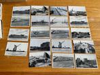 Zuiderzee werken 19 kaarten, Verzenden, 1940 tot 1960, Ongelopen, Flevoland