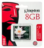 Kingston 8GB CompactFlash geheugenkaart, Verzenden, Kingston Technology, 8 GB, Nieuw