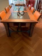 Provencaalse eettafel, Huis en Inrichting, Tafels | Eettafels, Ophalen, Gebruikt, Overige materialen, 100 tot 150 cm