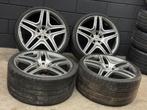 21 inch Mercedes S-Klasse W221 AMG 5x112 ET45 10J Michelin, Auto-onderdelen, Banden en Velgen, Ophalen, 255 mm, Banden en Velgen
