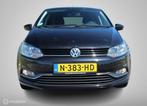 Volkswagen Polo 5Drs 1.0 Allstar Clima Stoelverwarming Donke, Auto's, Volkswagen, Stof, Zwart, Bedrijf, Handgeschakeld