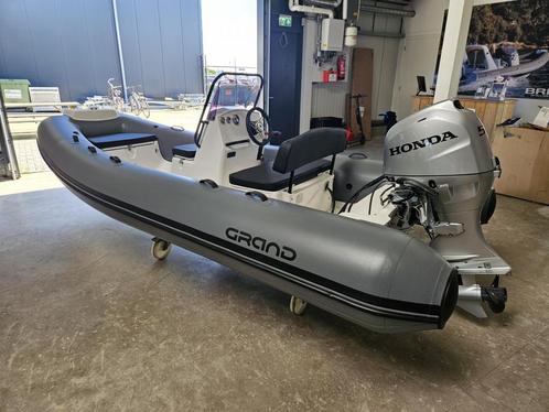 Grand S 470NL Limited Incl. Honda 50 pk (bj 2025), Watersport en Boten, Rubberboten, Nieuw, Overige merken, Benzine
