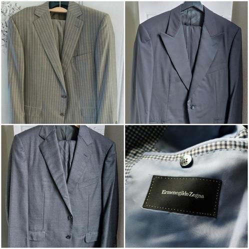 Partij Zegna Si Misura 3 pakken en 6 colberts maatwerk, Kleding | Heren, Kostuums en Colberts, Zo goed als nieuw, Overige maten
