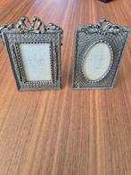 Vintage Kleine Zilveren Fotolijstjes Set, Ophalen of Verzenden, Gebruikt