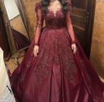 Henna/Kina jurk elbise Bordeaux rood princess dress bridal, Ophalen, Zo goed als nieuw, Rood, Galajurk