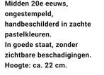 Biscuit porcelain Jezus intocht, Ophalen of Verzenden, Gebruikt