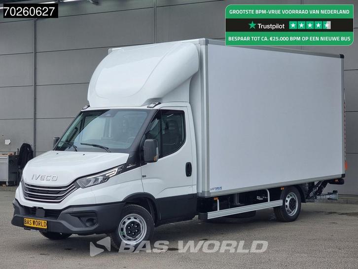 Iveco Daily 35S21 3.0L Automaat Laadklep Zijdeur 210PK 2025-, Auto's, Bestelauto's, Bedrijf, Te koop, Airconditioning, Bluetooth
