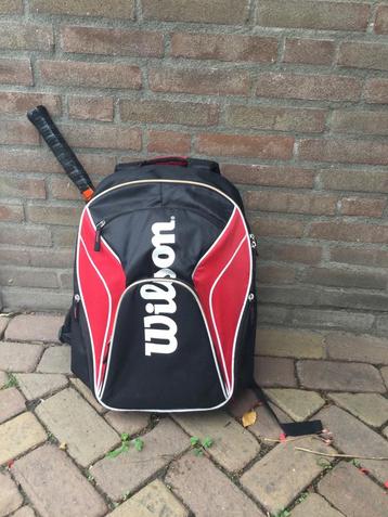 Tennis rugzak Van het merk Wilson - 6 vakken met rits beschikbaar voor biedingen
