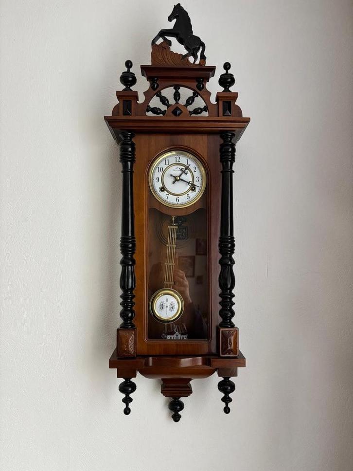 Mooie Wandklok te Koop in Zevenhuizen, Antiek en Kunst, Antiek | Klokken, Ophalen