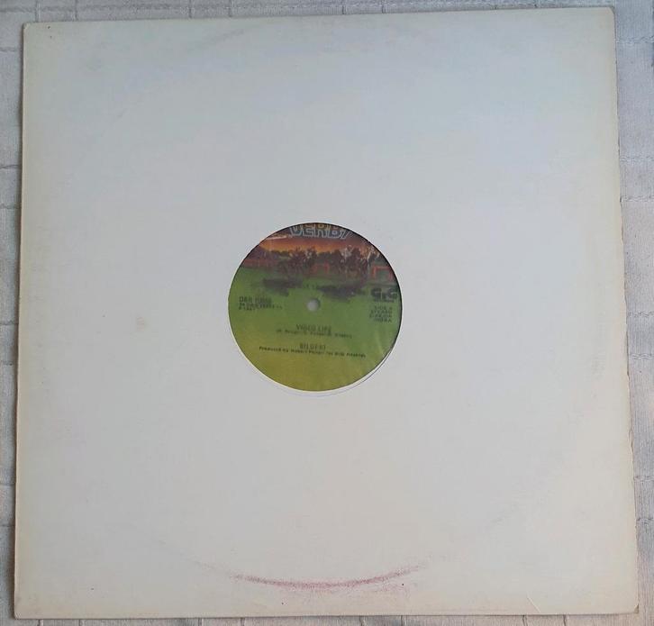 Vinyl 12" Bilgeri - Video life - DBR 15058 - 1981, Cd's en Dvd's, Vinyl | Pop, Zo goed als nieuw, 1980 tot 2000, 12 inch, Verzenden