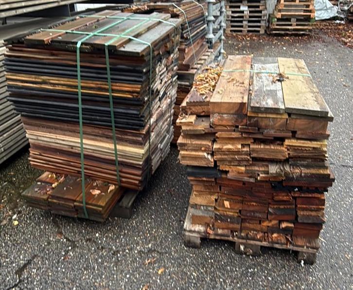 Brand Hout | Afval Hout | GRATIS, Tuin en Terras, Haardhout, Blokken, Overige houtsoorten, 6 m³ of meer, Ophalen