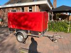Aanhanger / aanhangwagen met huif / gesloten 220c130x120, Auto diversen, Aanhangers en Bagagewagens, Ophalen of Verzenden, Zo goed als nieuw