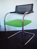 design Citterio/Low stoel, VITRA, slede model VISAVIS, Ophalen, Overige kleuren, Metaal, Zo goed als nieuw
