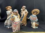 Vintage Lladro Steengoed Beeldjes Mexicaanse 2140, 41, 63,64, Verzamelen, Beelden en Beeldjes, Ophalen of Verzenden, Nieuw, Overige typen