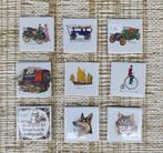 2225 set mini antieke tegeltjes afmeting 5x5cm prijs per stu, Antiek en Kunst, Ophalen of Verzenden