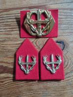 Setje Regiment Stoottroepen (natosluiting), Verzamelen, Militaria | Algemeen, Ophalen of Verzenden, Landmacht, Nederland, Embleem of Badge