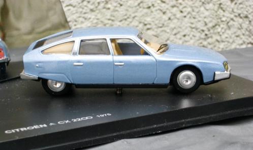 Citroen CX 2200 1975 blauw Norev # 159000 1:43, Hobby en Vrije tijd, Modelauto's | 1:43, Nieuw, Auto, Norev, Ophalen of Verzenden
