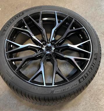 Audi 23 Inch Q8 SQ8 295/35/23 Velgen + Banden Michelin Pilot beschikbaar voor biedingen