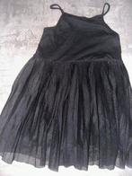 ZGAN, leuk zwart jurkje met onderrok van Palomino (C&A), 104, Kinderen en Baby's, Kinderkleding | Maat 104, Meisje, Ophalen of Verzenden