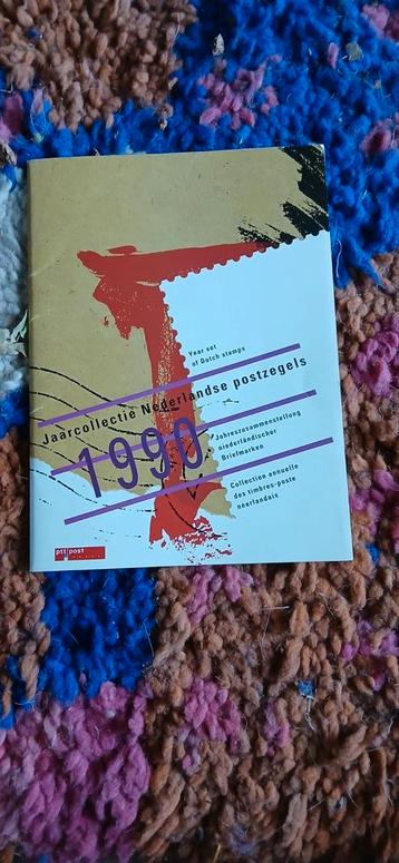 Jaarcollectie Postzegels Nederland 1990 ptt post beschikbaar voor biedingen