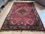 Handgeknoopt vloerkleed vintage Perzisch Hamadan – 114  164, Gebruikt, 100 tot 150 cm, Digital8, Crème