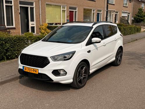 Ford Kuga 1.6 Ecob.110kw/150pk 2WD 2018 Wit ST line., Auto's, Ford, Bedrijf, Kuga, Achteruitrijcamera, Airbags, Android Auto, Apple Carplay