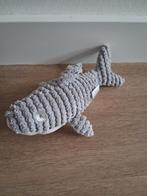 Knuffel haai Zara Home grijs wit rib 20 cm K9796, Ophalen of Verzenden, Zo goed als nieuw, Overige typen