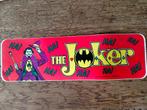 Batman The Joker vintage 89 1989 RARE sticker mr. Badge, Verzenden, Gebruikt