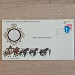 De Beatrix Inhuldiging Herdenkingsuitgifte, Postzegels en Munten, Penningen en Medailles, Ophalen of Verzenden, Zilver, Nederland