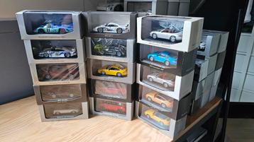 Porsche dealer 1:43 modellen 993, gt3, targa, turbo, 911 beschikbaar voor biedingen