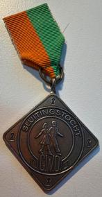 Oude Sluitingstocht C.W.O. Medaille, Ophalen of Verzenden, Overige materialen, Nederland