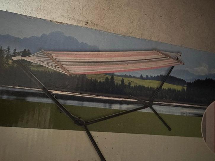 Nieuwe hangmat met onderstel, Tuin en Terras, Hangmatten, Nieuw, Ophalen