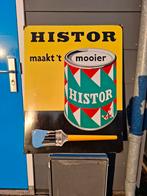 Emaille reclamebord Histor langcat Bussum  67x87 mooie  fris, Antiek en Kunst, Ophalen