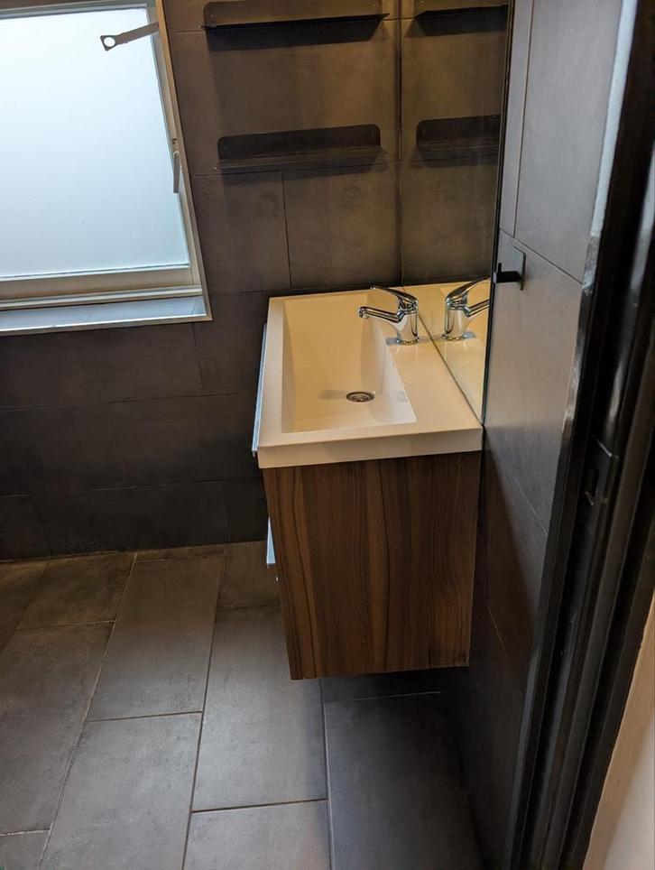 Wastafelkast - Badkamermeubel, Huis en Inrichting, Badkamer | Badkamermeubels, Zo goed als nieuw, Wastafelkast, Minder dan 100 cm