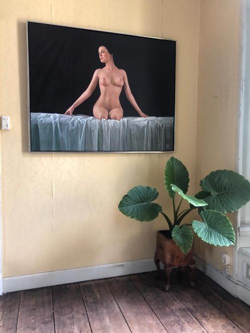 'Zittend naakt" van De Kunstfabriek, Antiek en Kunst, Kunst | Schilderijen | Klassiek, Ophalen