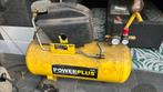 Powerplus compressor opknapper, Doe-het-zelf en Verbouw, Compressors, Ophalen, Gebruikt, 10 bar of meer, 25 tot 100 liter