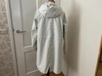 Mooie witte regenjas (dames) ‘DIDRIKSONS’, mt. 36, zgan, Kleding | Dames, Verzenden, Wit, Zo goed als nieuw, Maat 36 (S)