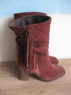 Halfhoge suede leren laarzen van Invito, maat 38, Hoge laarzen, Bruin, Verzenden, Zo goed als nieuw
