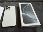 iPhone 16 Pro Max 256 gb top staat met bon inruilen mog, Telecommunicatie, Mobiele telefoons | Apple iPhone, Wit, IPhone 16 Pro Max