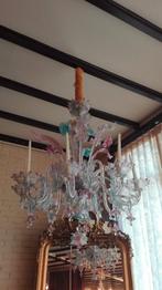 antiek venetiaanse kaarsen luster, Ophalen of Verzenden, Koper of Brons